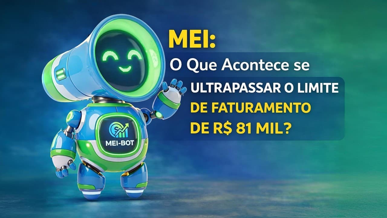 Thumbnail: MEI: O Que Acontece se Ultrapassar o Limite de Faturamento de R$ 81 Mil?
