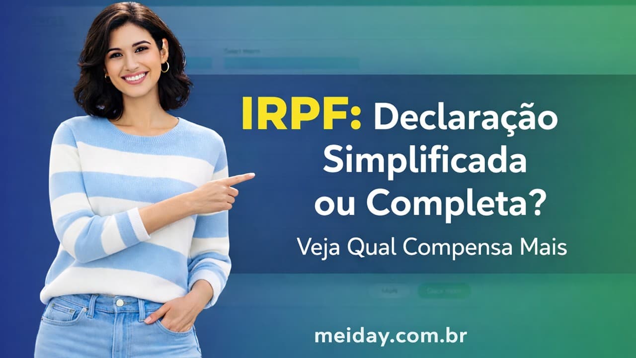Thumbnail: IRPF: Declaração Simplificada ou Completa? Veja Qual Compensa Mais